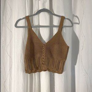 Brown Tank Top